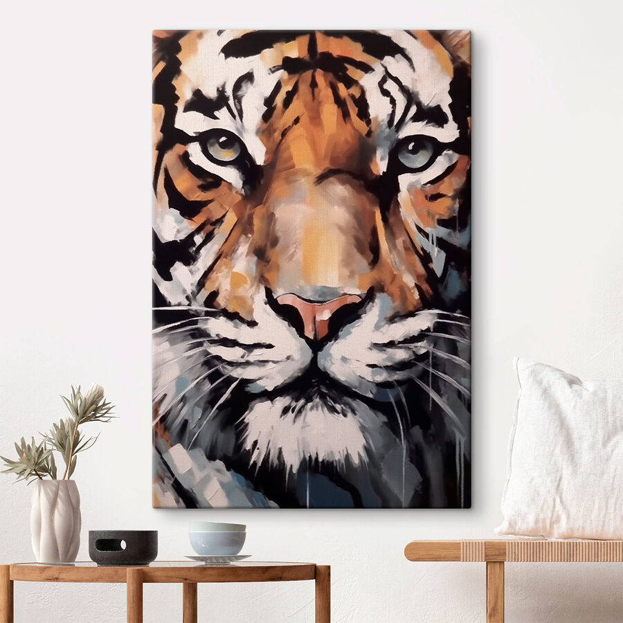 Egy tigris festménye