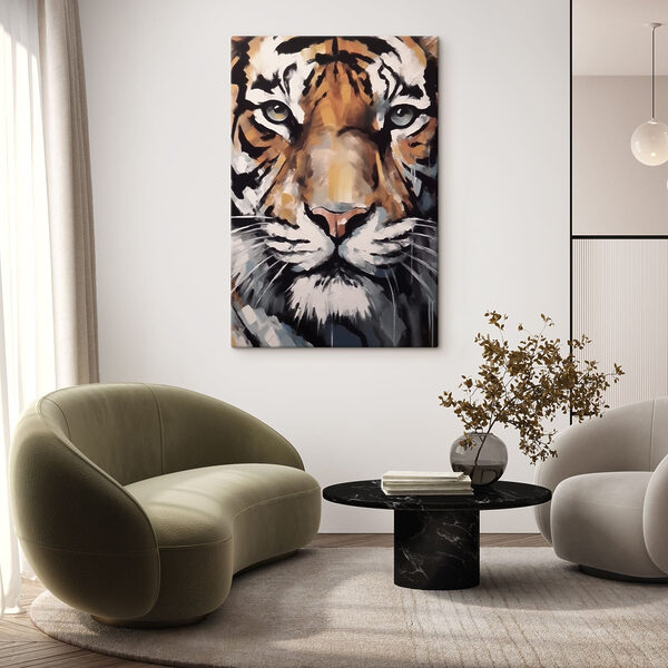 Egy tigris festménye Egy tigris festménye