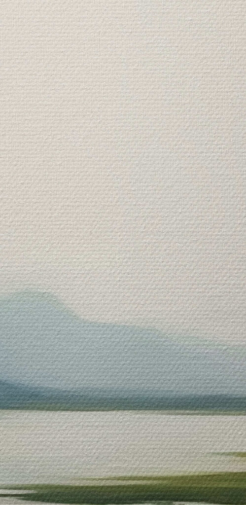 Lake surrounded by mountains