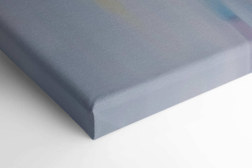 Painting of purple flowers