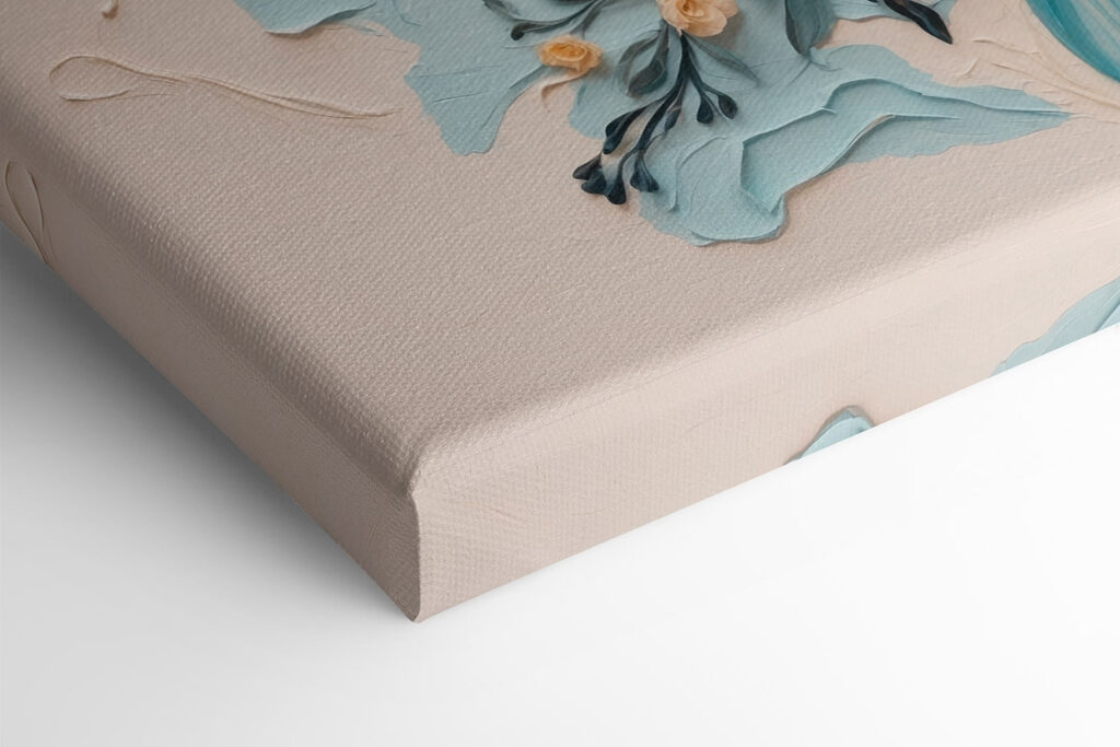 Painting of flowers in a vase