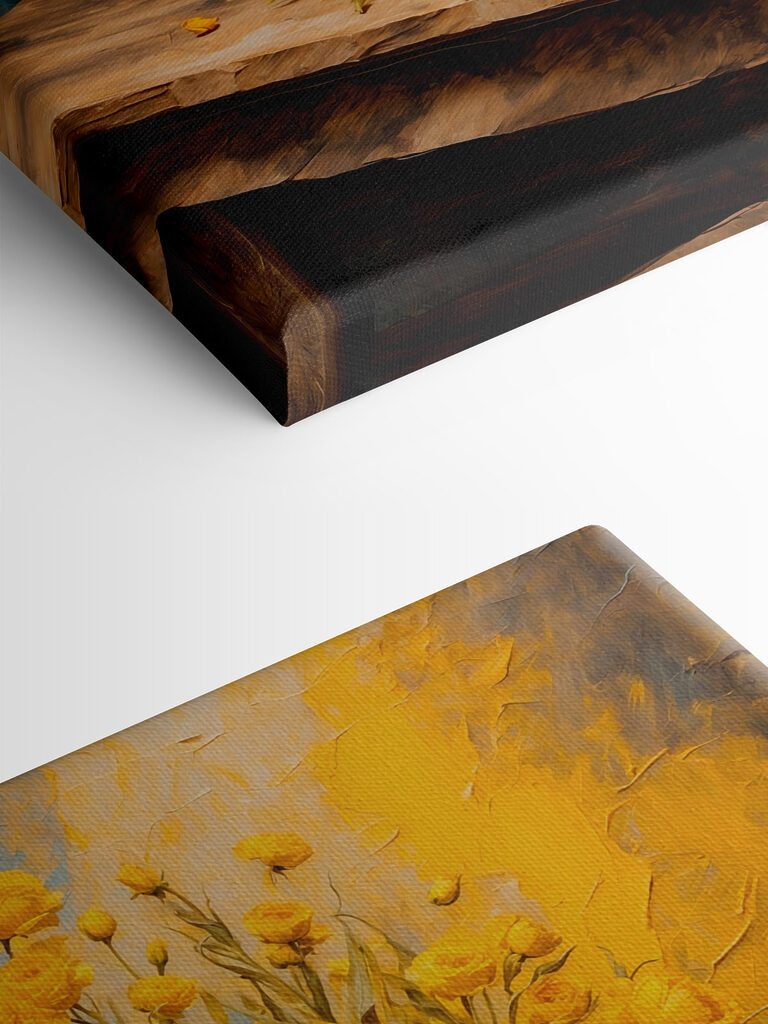 Vase of yellow flowers Vase of yellow flowers