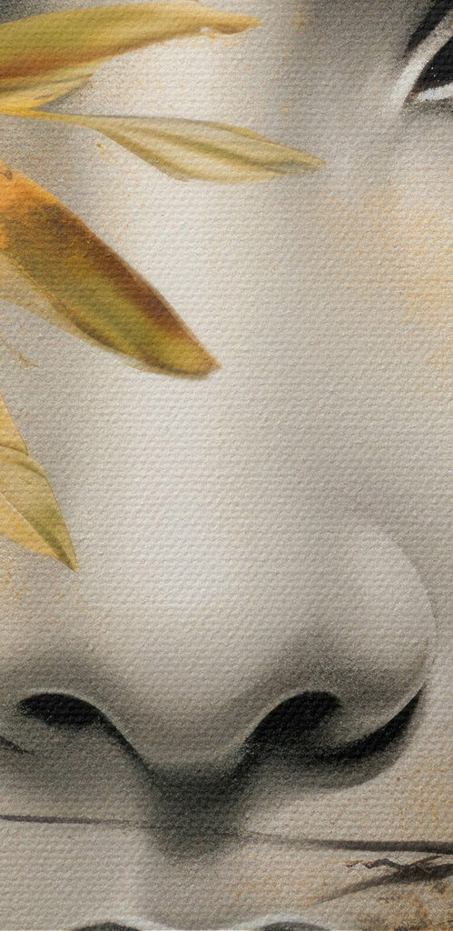 Mystical beauty surrounded by nature Mystical beauty surrounded by nature