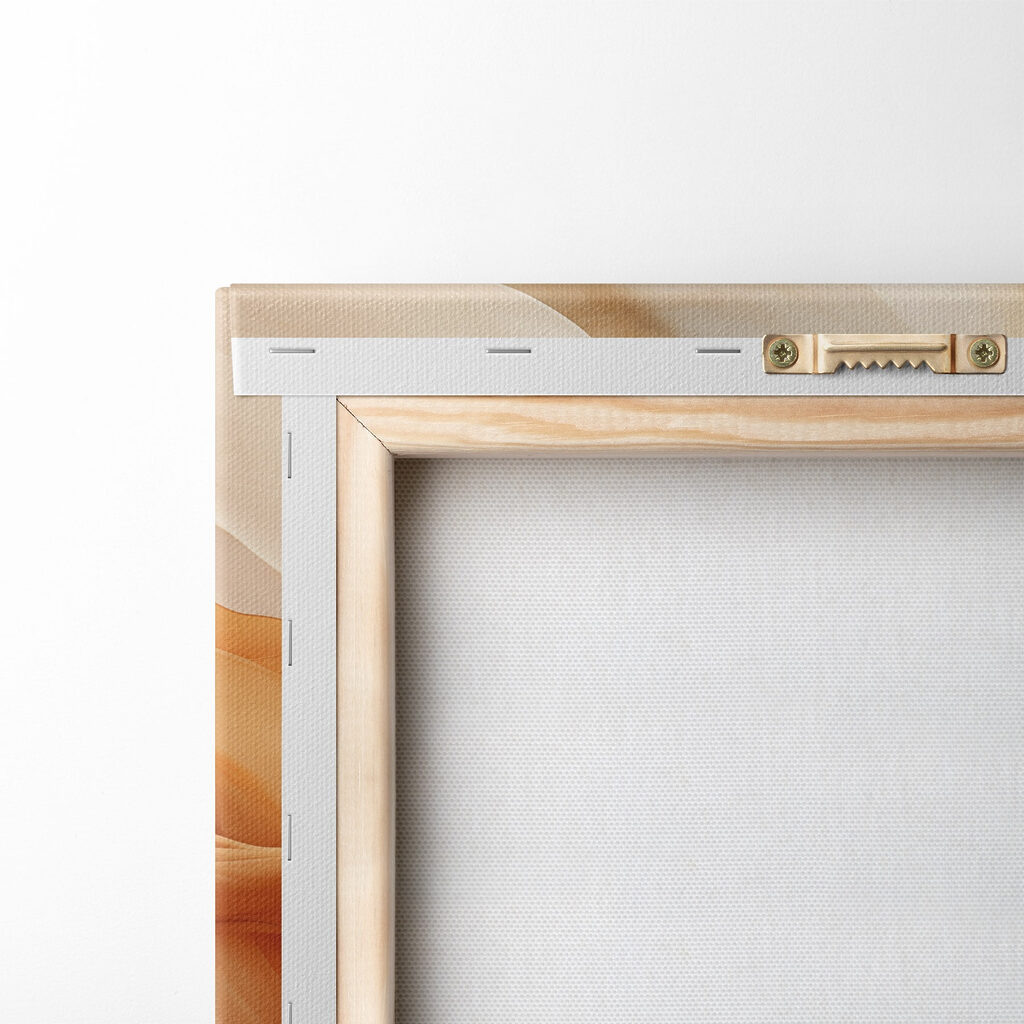 Gentle waves of flowing fabric