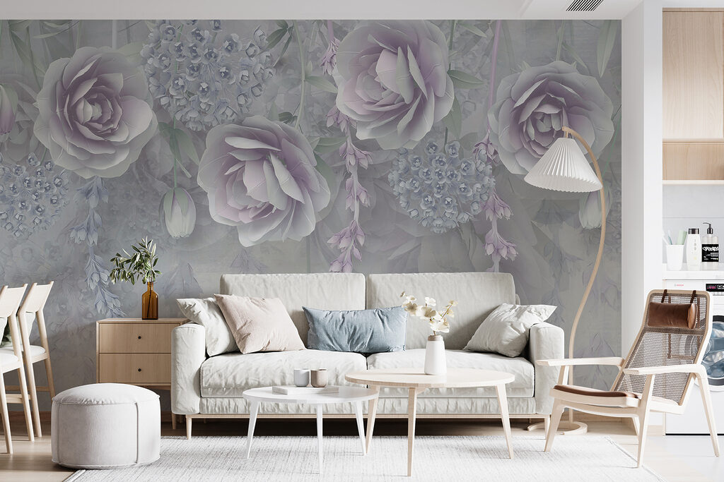 Delicate flowers in soft hues Delicate flowers in soft hues