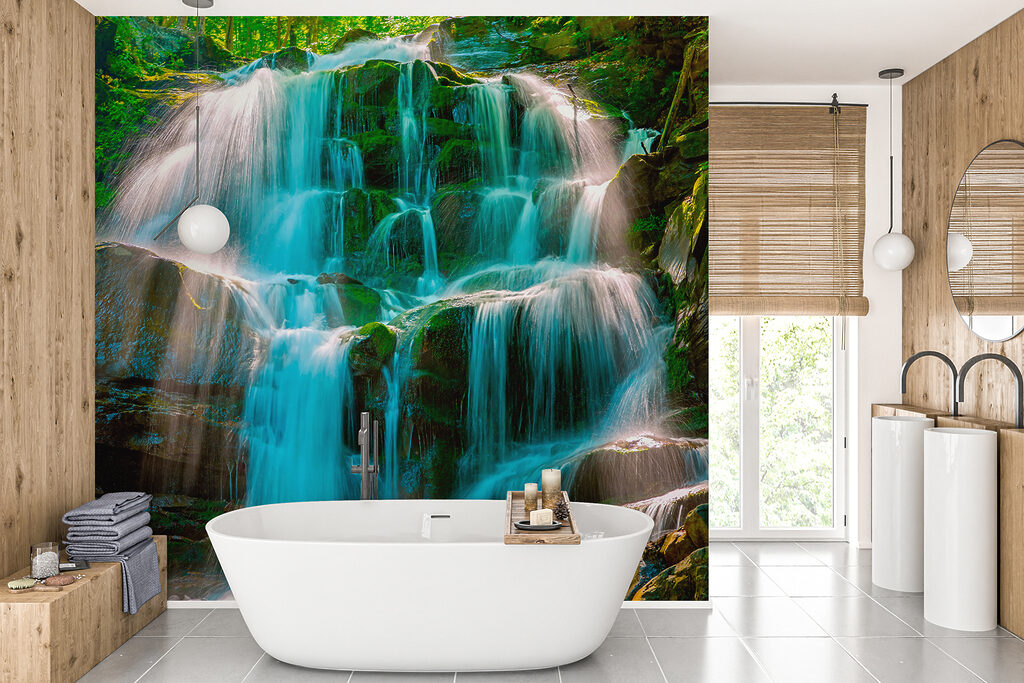 Waterfall in the woods