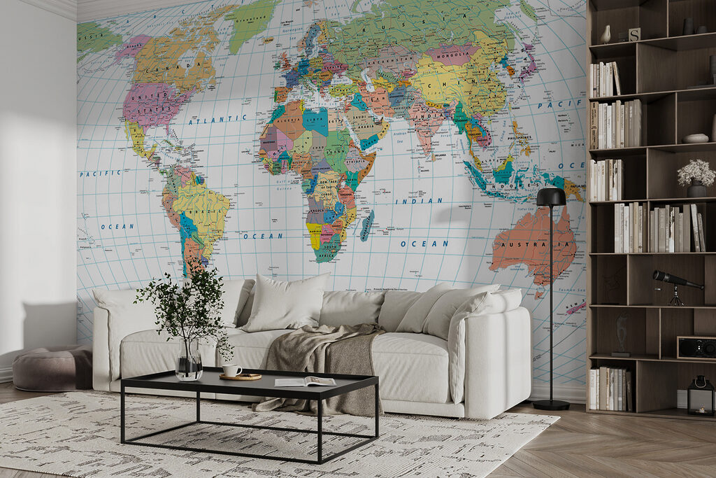 Map of the world Map of the world