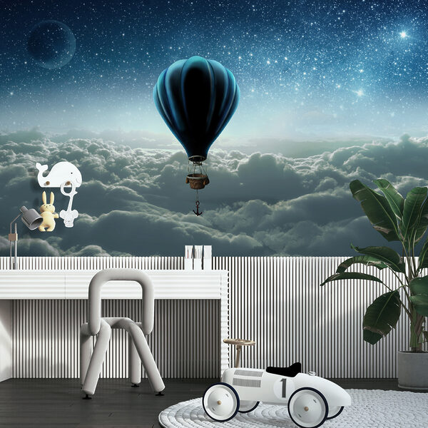Hőlégballon az égen Hőlégballon az égen