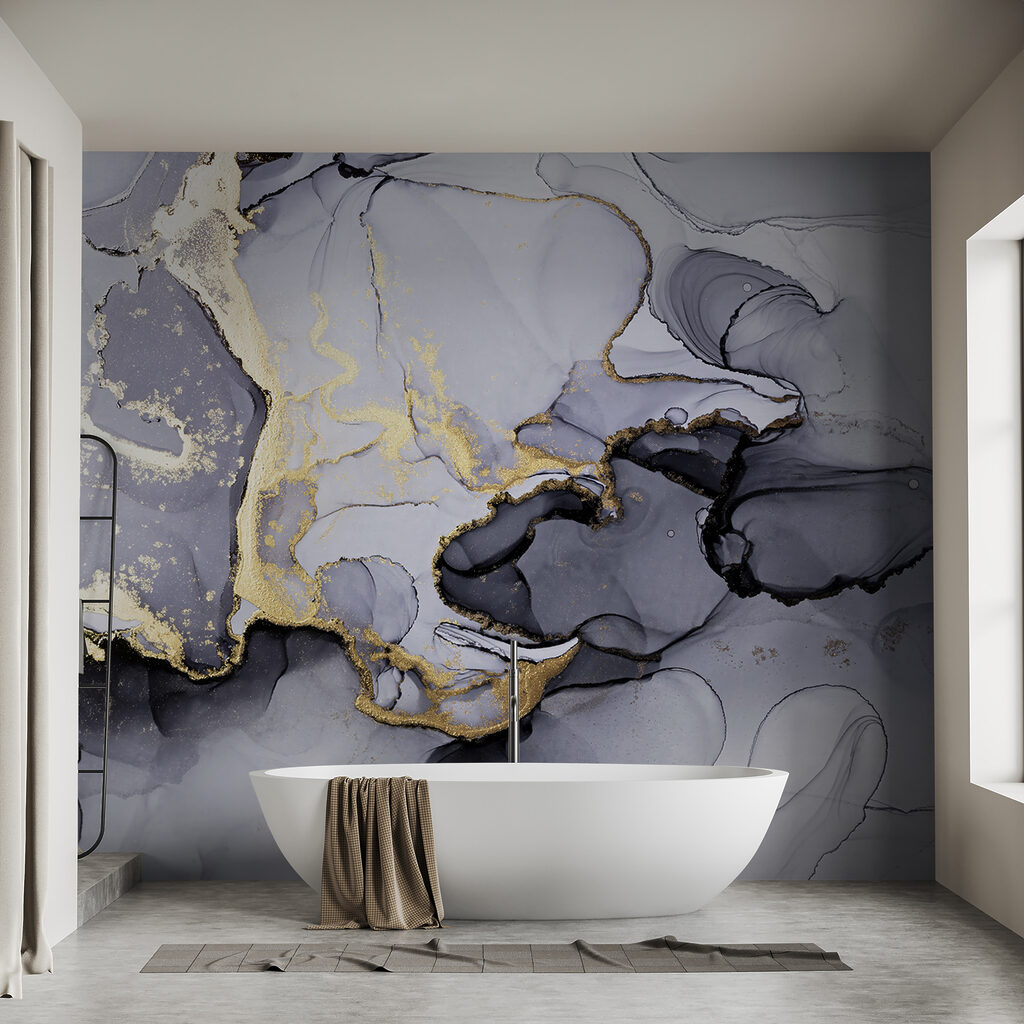 Abstract flowing patterns in muted hues Abstract flowing patterns in muted hues