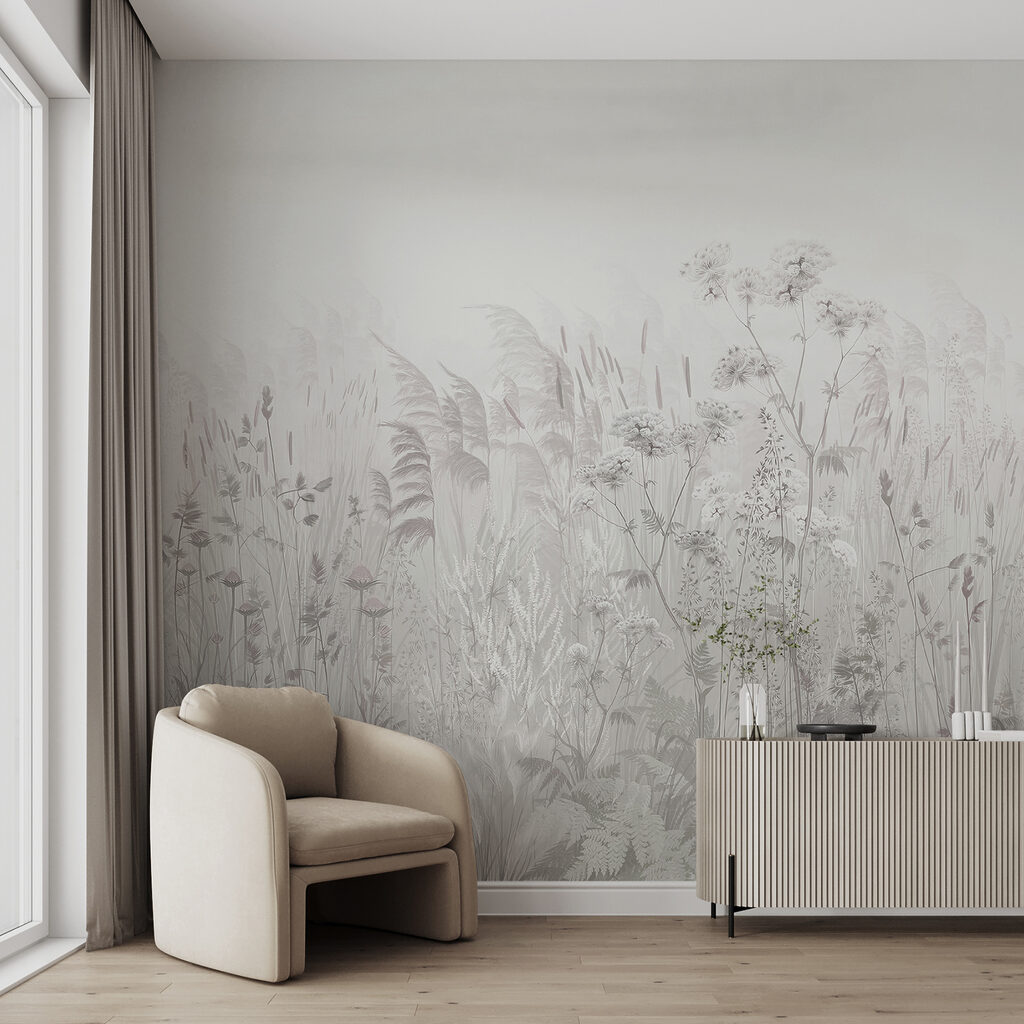 Field of grass and flowers Field of grass and flowers