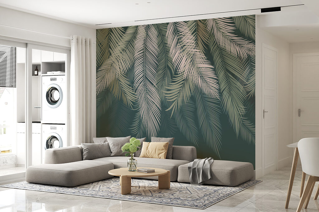 Group of palm leaves Group of palm leaves