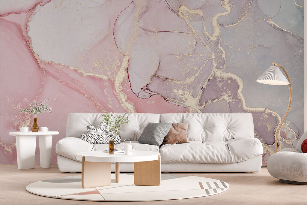 Ethereal pastel marble artistry unfolds Ethereal pastel marble artistry unfolds