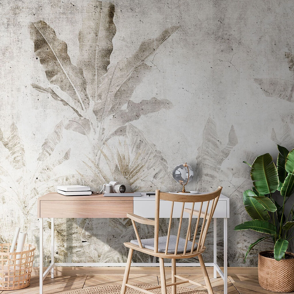 Faded leaves on a textured background Faded leaves on a textured background