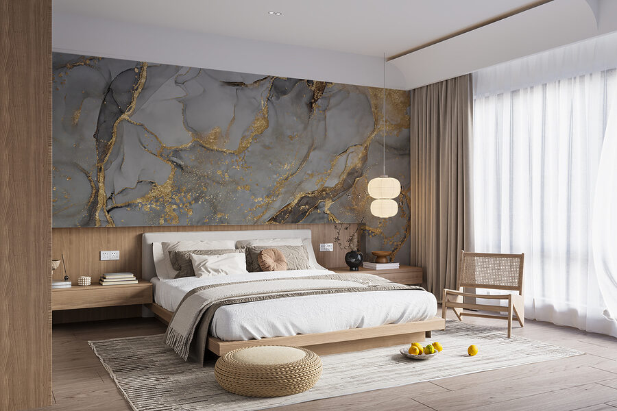 Fotótapéta Elegáns absztrakt folyékony művészeti design. - Image 3