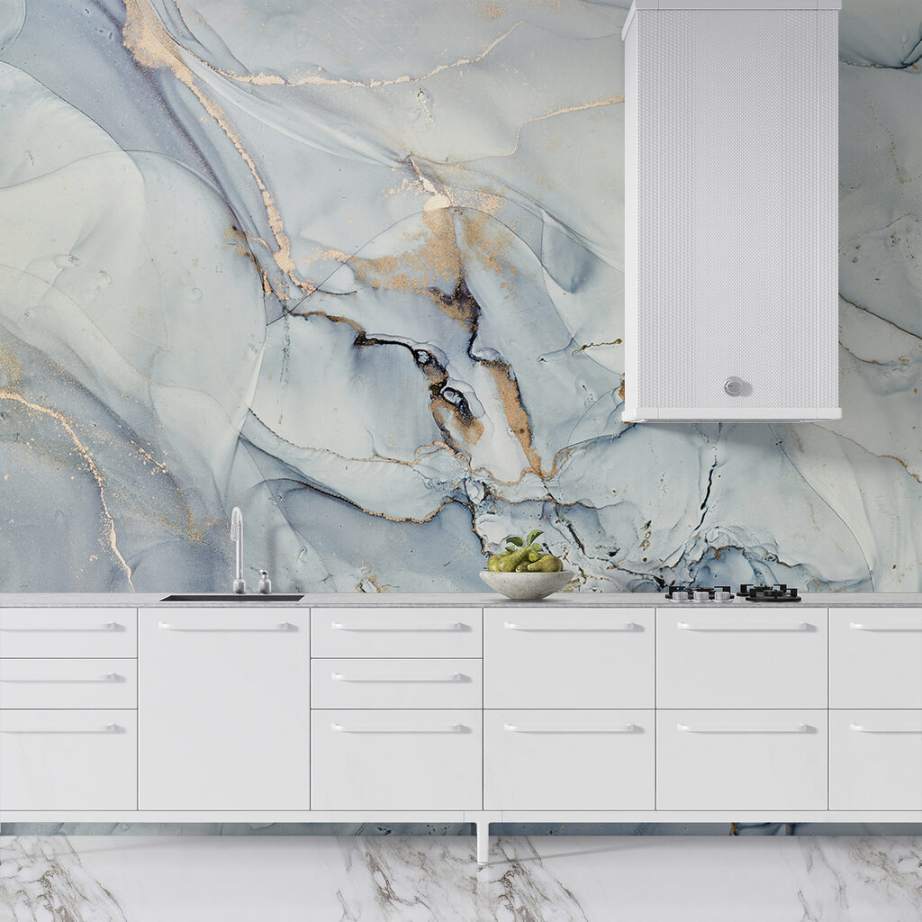 Soft hues in fluid abstract art Soft hues in fluid abstract art