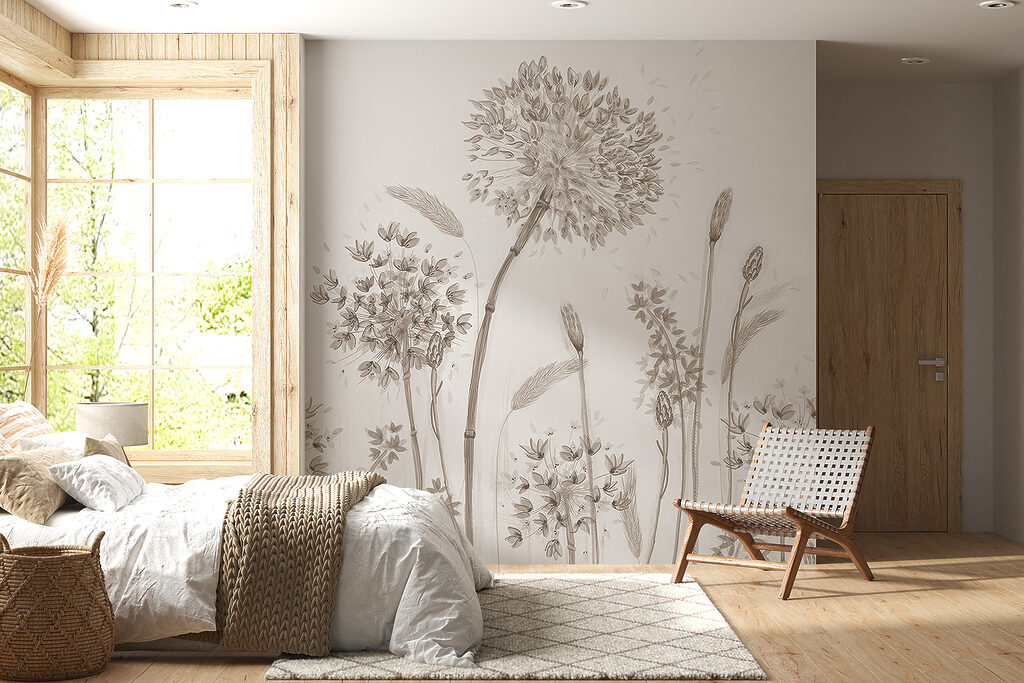 Drawing of a flower Drawing of a flower