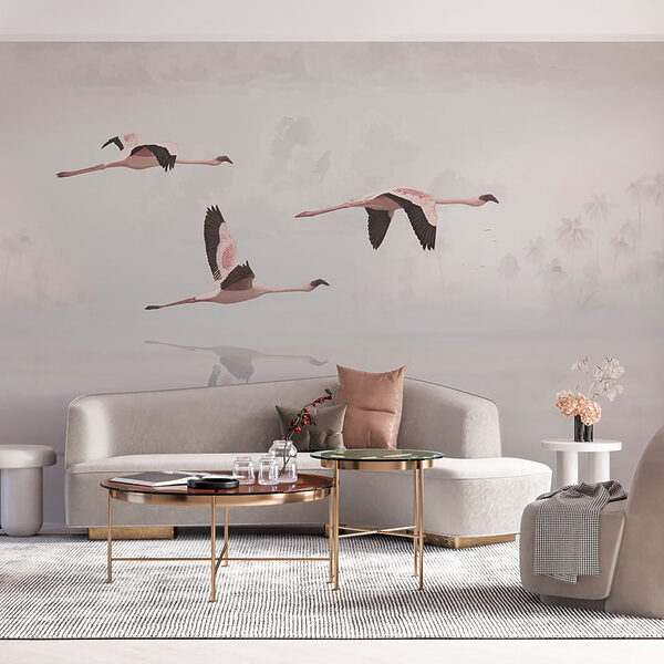 Egy csapat flamingó repül a víz felett u97457pig2ms 600x600 - Egy csapat flamingó repül a víz felett