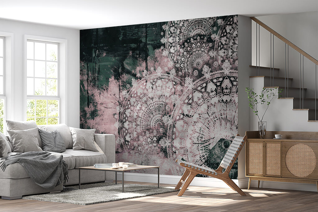 Intricate patterns in soft hues Intricate patterns in soft hues