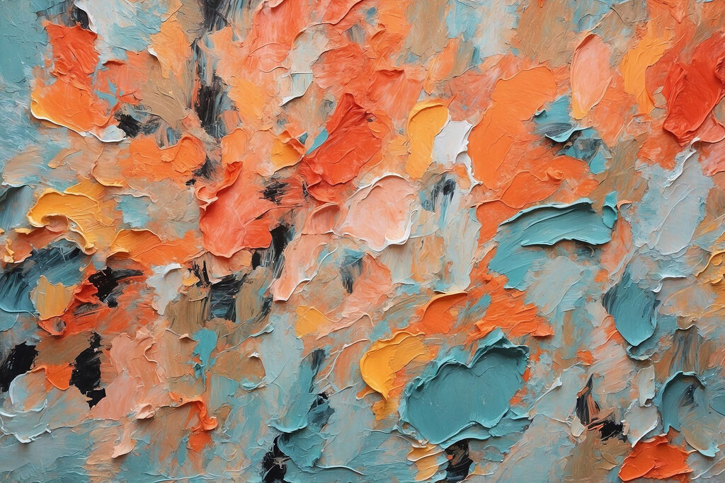 Painting of different colors