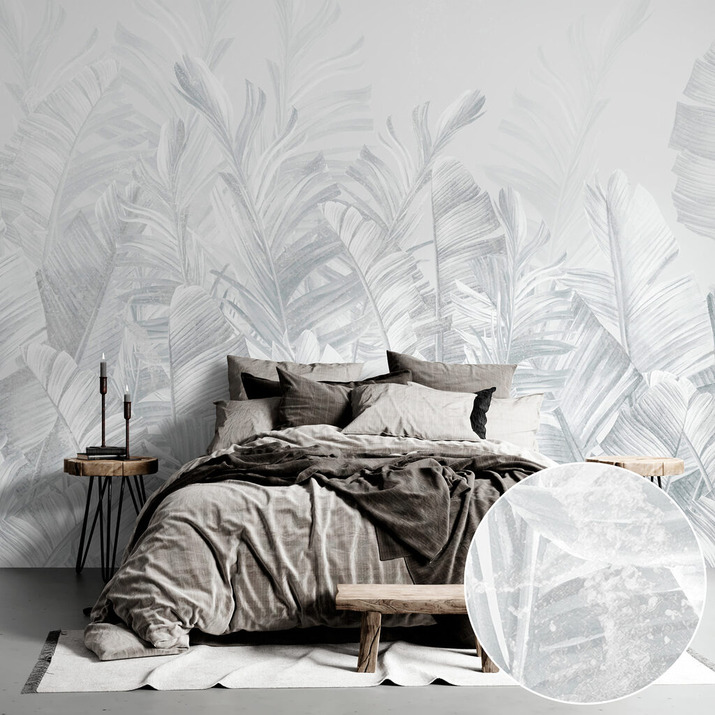 A group of white leaves