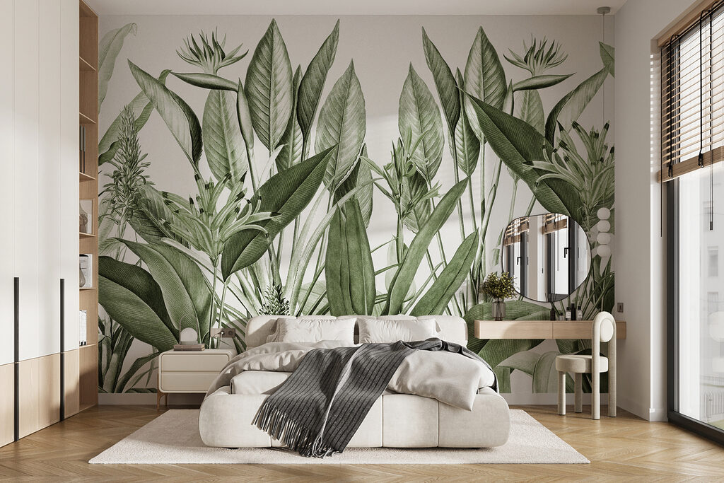 Lush greenery in delicate detail Lush greenery in delicate detail