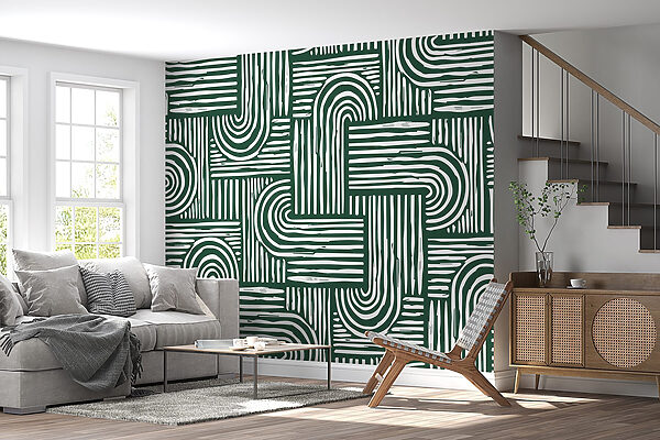 Vonalak és görbék mintázata Vonalak és görbék mintázata