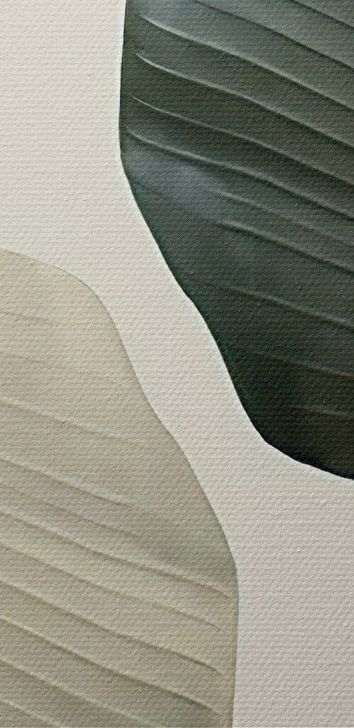 A close up of leaves