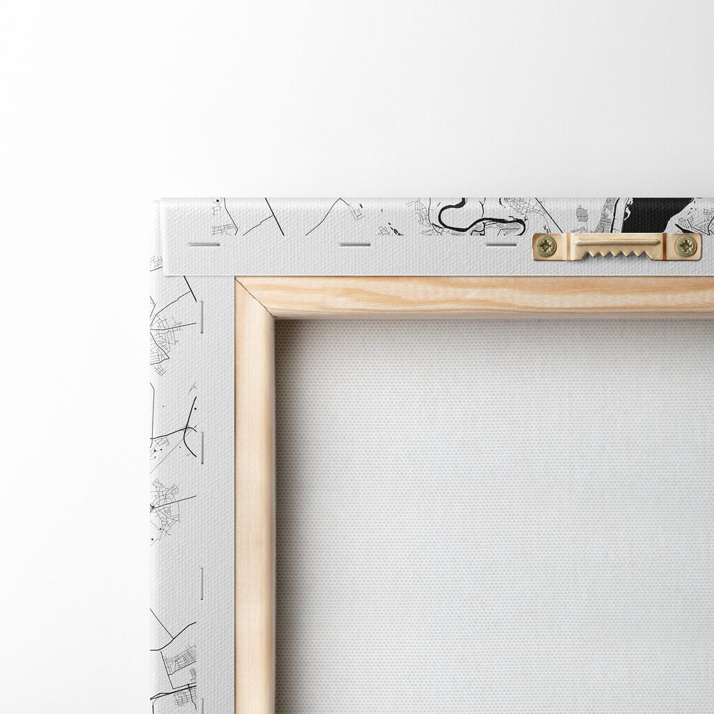 A map of a city A map of a city