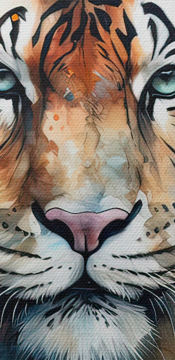 Egy tigris festménye Egy tigris festménye