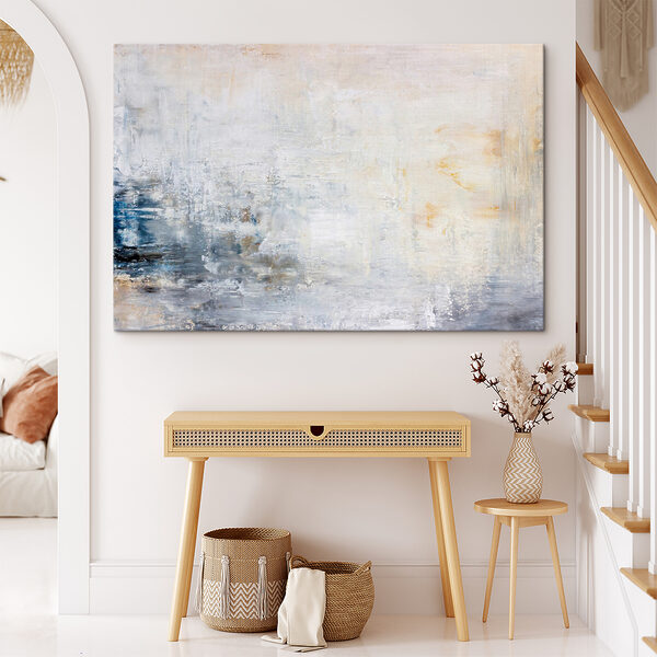 A white and blue background A white and blue background