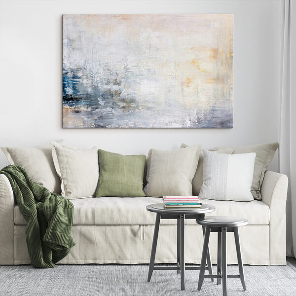 A white and blue background A white and blue background