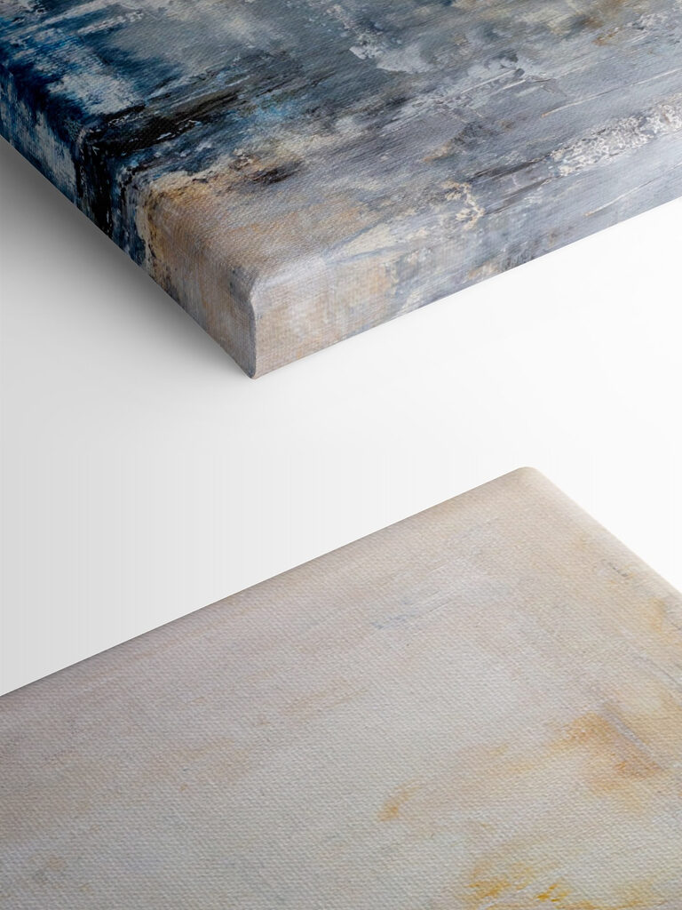 A white and blue background A white and blue background