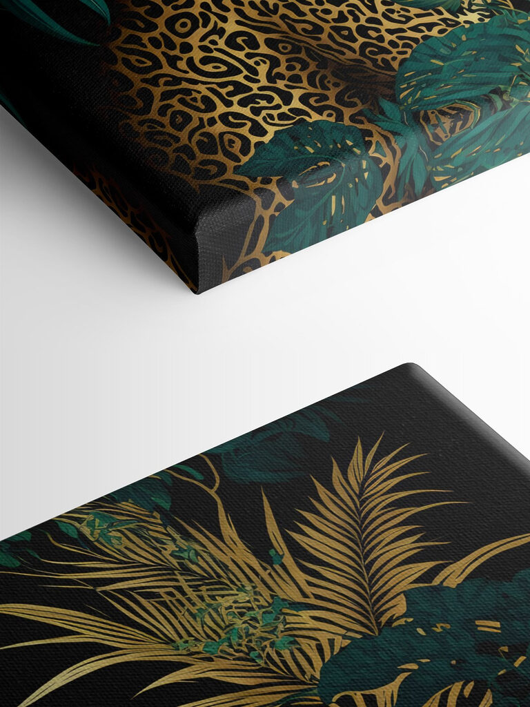 A leopard in the jungle A leopard in the jungle