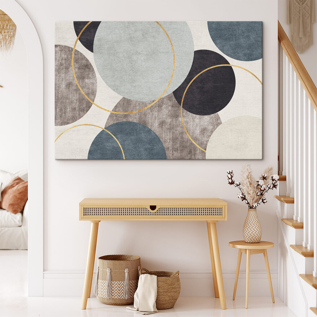 A close up of a pattern