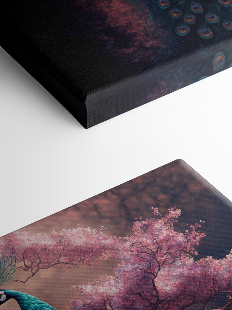 A peacock on a tree A peacock on a tree