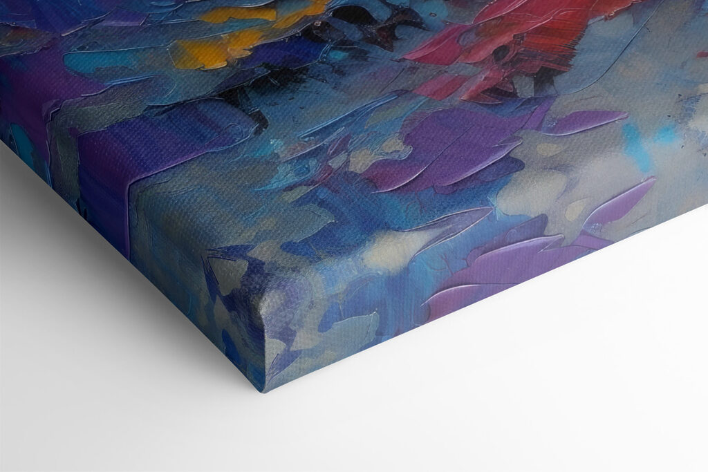 A painting of a woman dancing