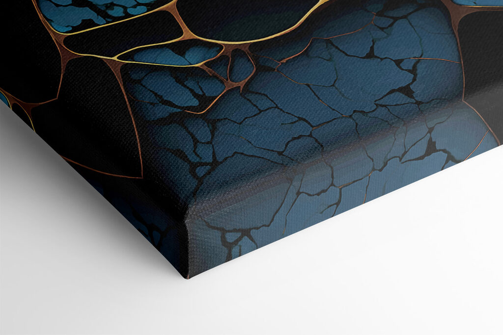 Turquoise and bronze abstract elegance Turquoise and bronze abstract elegance