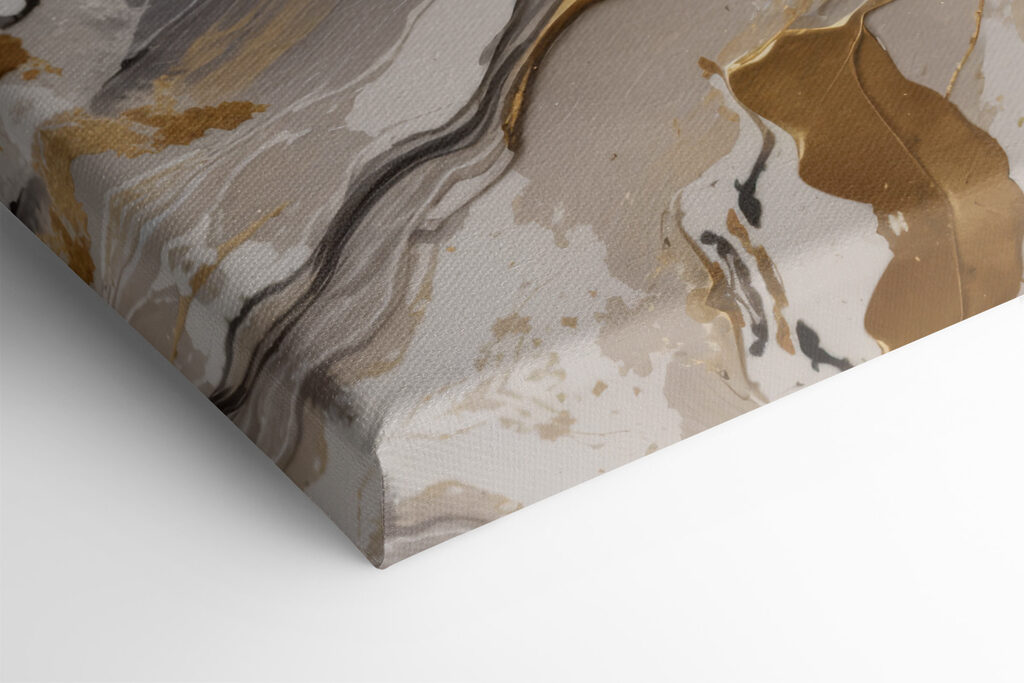 A close up of a painting A close up of a painting