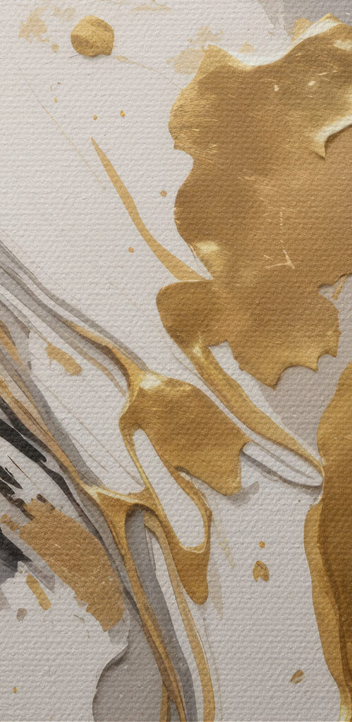 A close up of a painting A close up of a painting