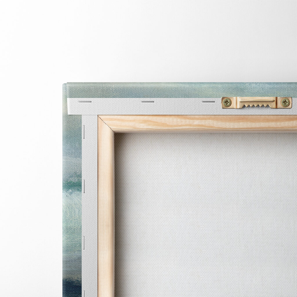 A painting of a beach A painting of a beach