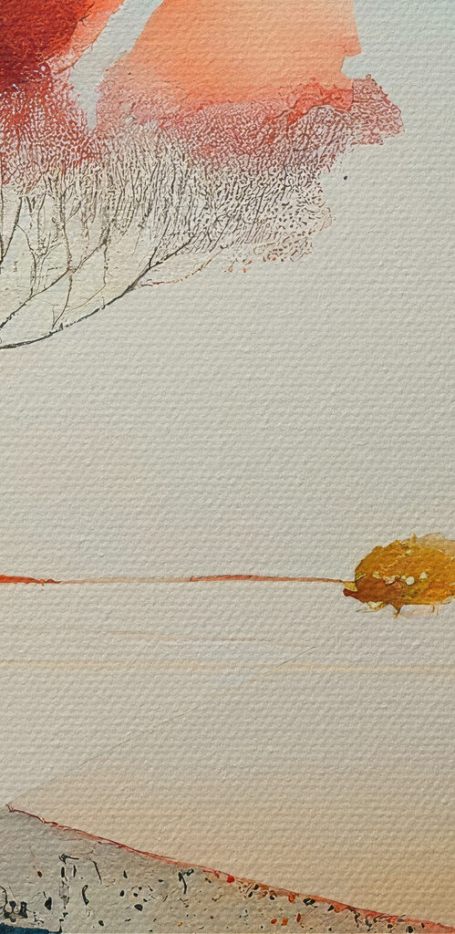 A watercolor painting of a tree A watercolor painting of a tree