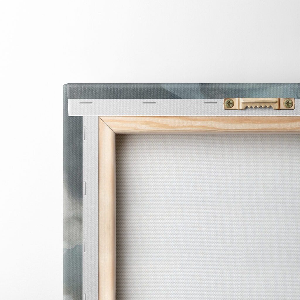 A woman with smoke in her hair