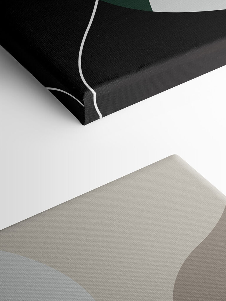 A colorful background with white lines A colorful background with white lines