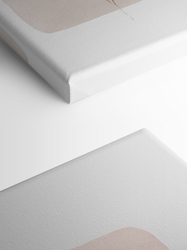 A watercolor painting of squares and dots A watercolor painting of squares and dots