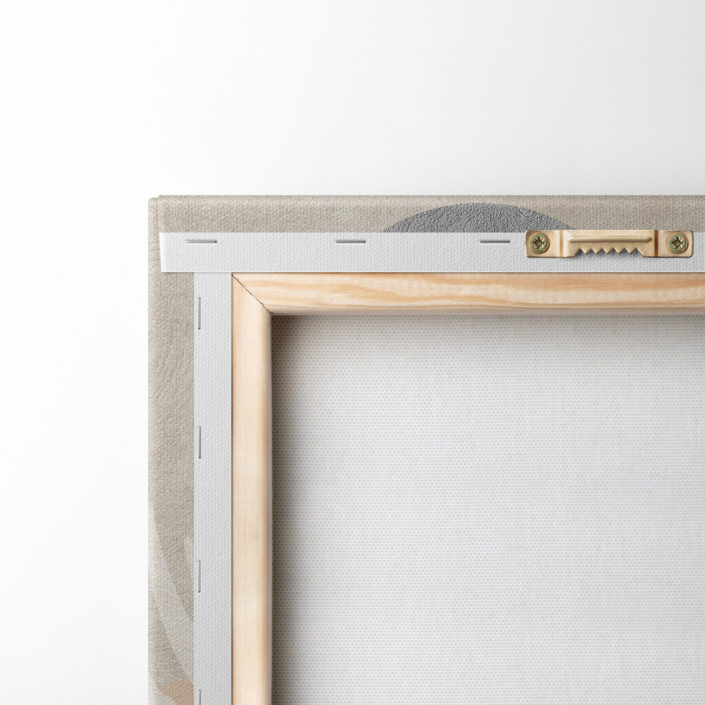 A close up of a wall