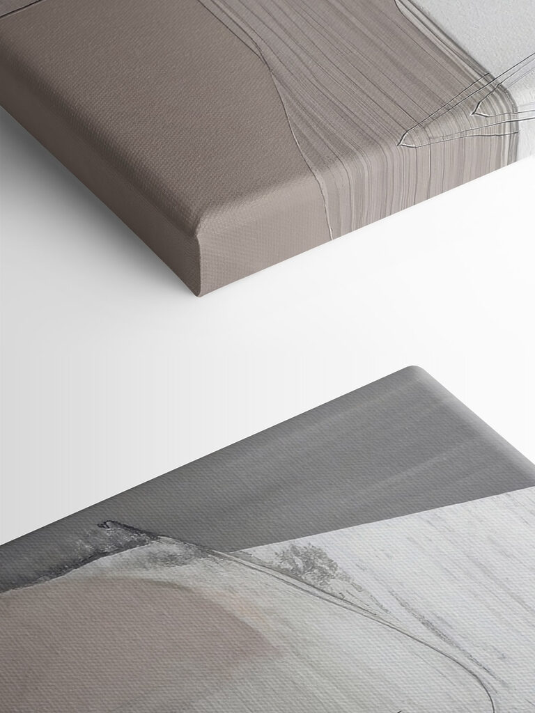 A painting of a woman