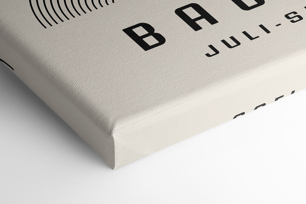 A pattern of circles and lines