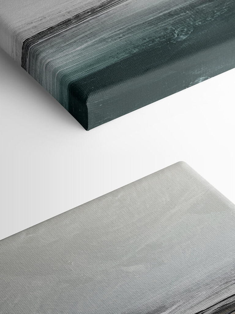 A painting of a landscape