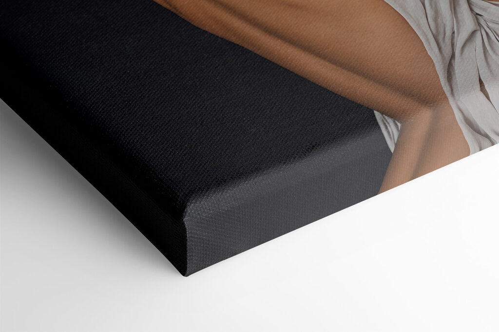 A woman with flowers over her head A woman with flowers over her head