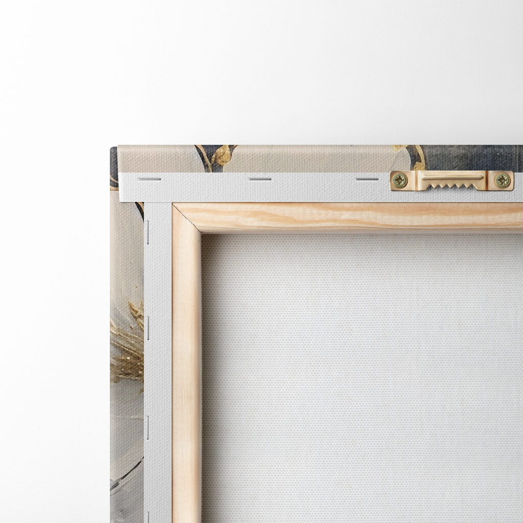 Floral Elegance in Blue and White